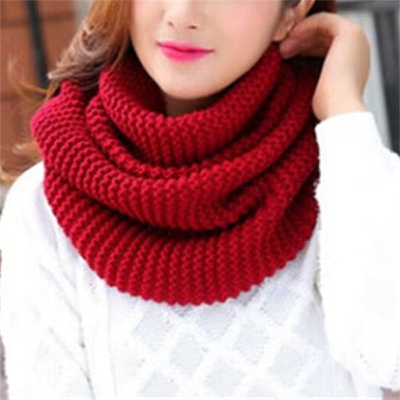 Solid Colour Warm Scarf