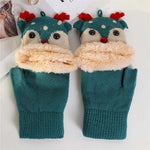 Cartoon Christmas Gloves