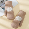 Warm Snowflake Gloves