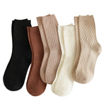 Solid Colour Warm Socks