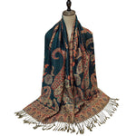 Vintage Ethnic Print Shawl