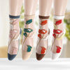 Breathable Floral Socks