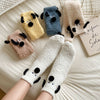 Cartoon Dog Plush Socks