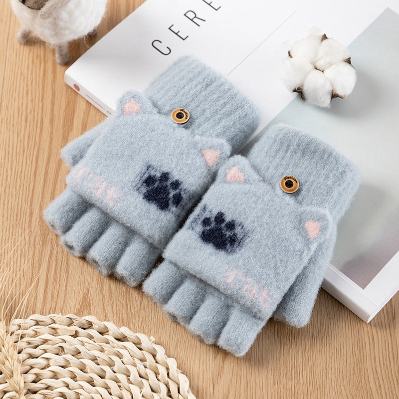 Cartoon Warm Gloves