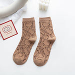 Cat Pattern Casual Socks