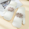 Warm Snowflake Gloves