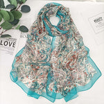 Casual Scarf With Abstract Print