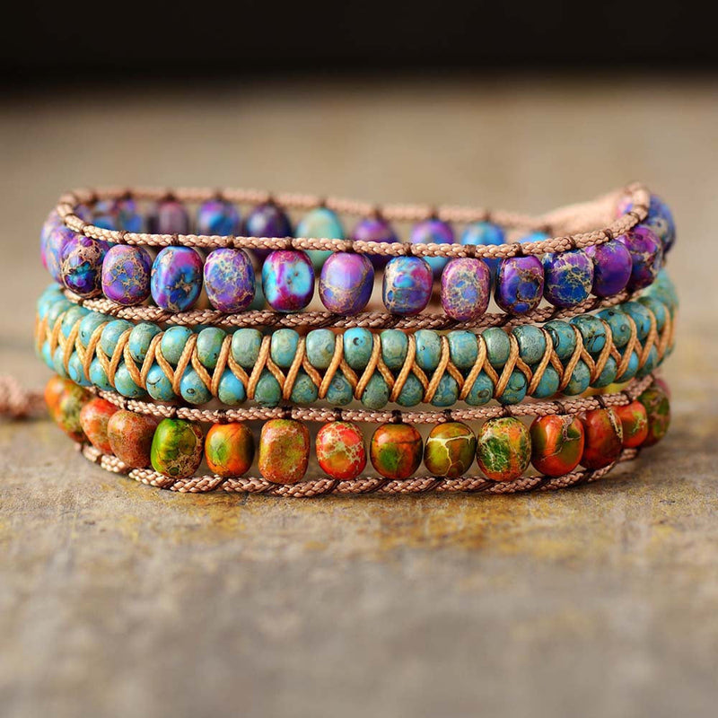 Vintage Bohemian Beaded Bracelet