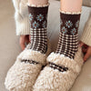 Warm Floral Socks