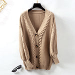 Vintage Casual Knitted Cardigan