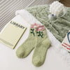 Warm Floral Socks
