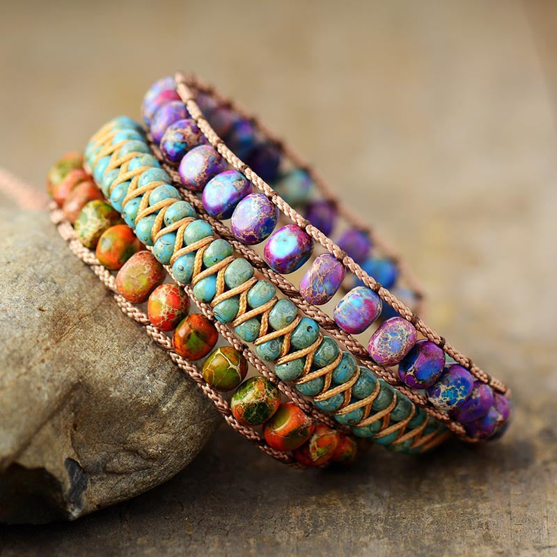 Vintage Bohemian Beaded Bracelet