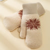 Warm Snowflake Gloves