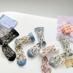 Breathable Floral Socks
