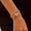 Vintage Heart Bracelet