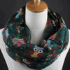 Casual Owl Print Scarf