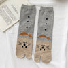 Cartoon Tabi Socks