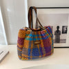 Vintage Plaid Bag