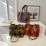 Vintage Plaid Bag