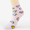 Casual Heart Print Socks