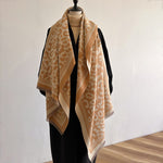 Leopard Print Casual Scarf