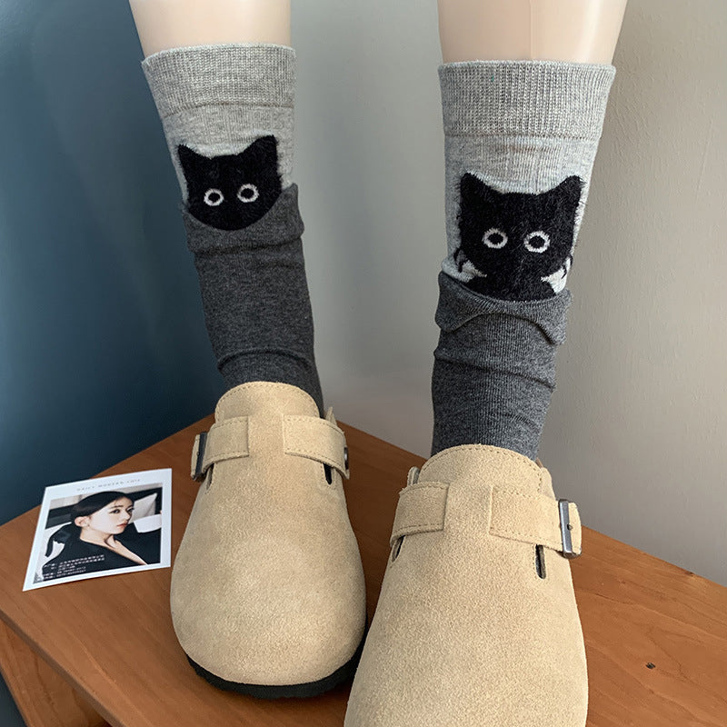 Creative Cat Pattern Socks