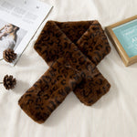 Leopard Print Warm Scarf