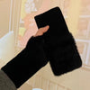 Solid Colour Warm Gloves