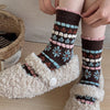 Warm Floral Socks