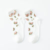 Breathable Floral Socks