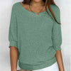 Solid Colour Casual Sweater