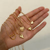 Heart Pendant Necklace Set