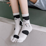 Cat Print Casual Socks