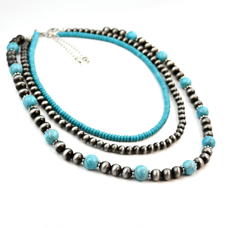 Bohemian Pearl Necklace