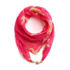 Casual Floral Print Scarf
