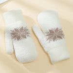 Warm Snowflake Gloves