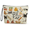 Casual Cat Pattern Bag