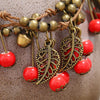 Vintage Ethnic Cherry Bracelet