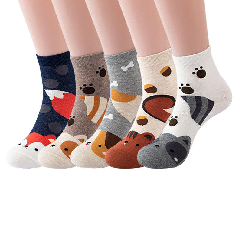 Cartoon Dog Socks