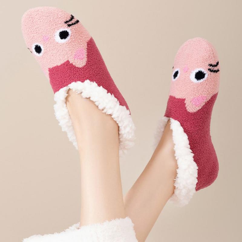 Cartoon Warm Socks