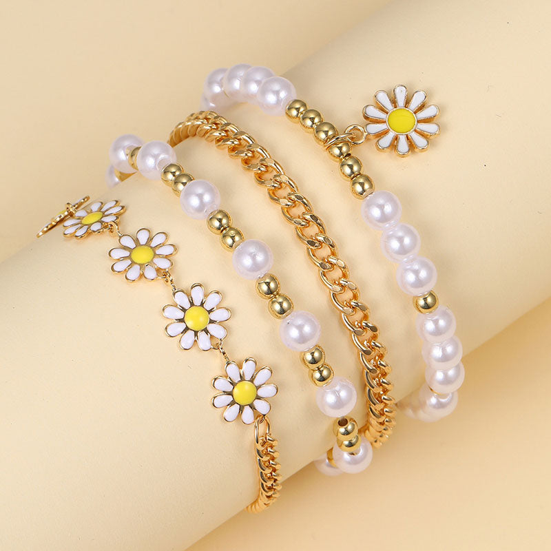 Daisy Bracelet Set