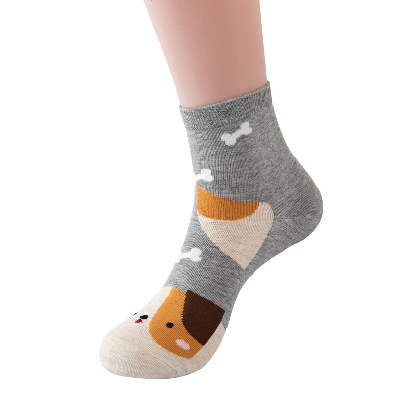 Cartoon Dog Socks