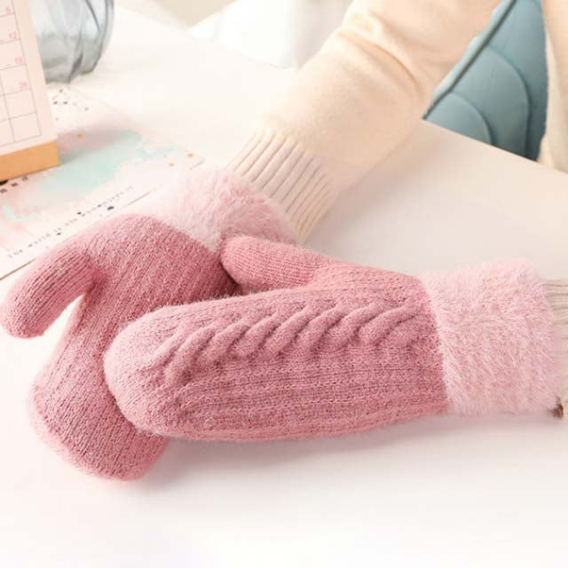 Warm Knitted Gloves