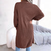 Casual Solid Colour Cardigan