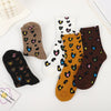 Casual Heart Print Socks