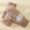 Warm Snowflake Gloves