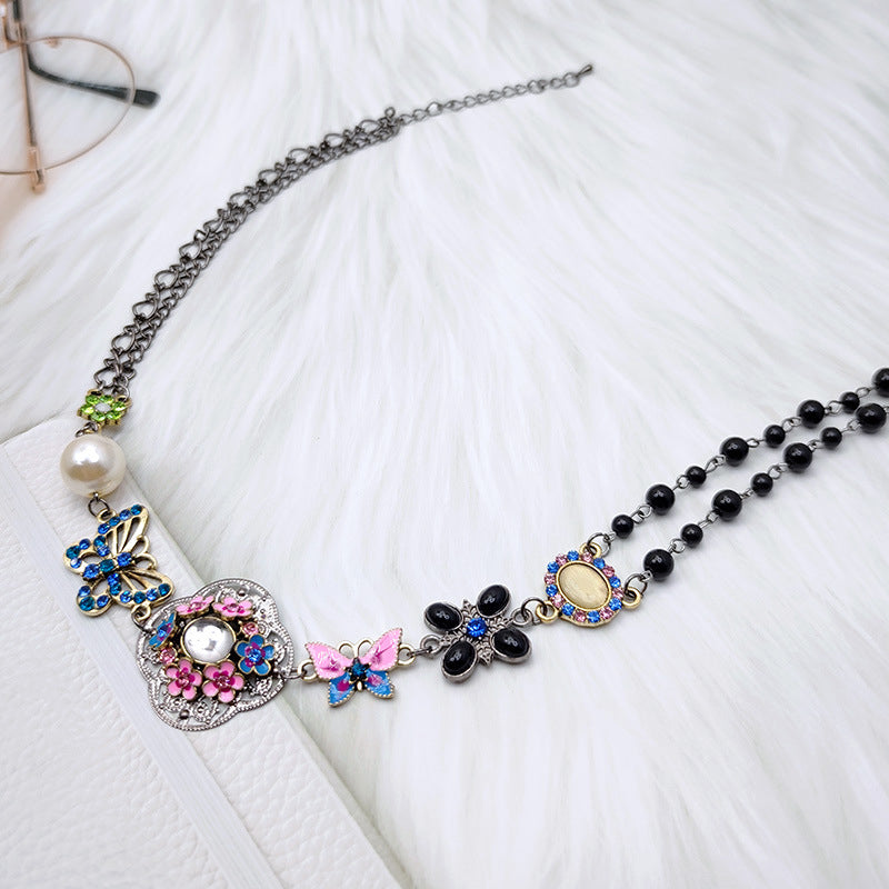 Vintage Ethnic Butterfly Necklace