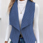 Solid Colour Casual Cardigan