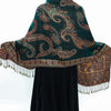 Vintage Ethnic Print Shawl