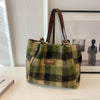 Vintage Plaid Bag